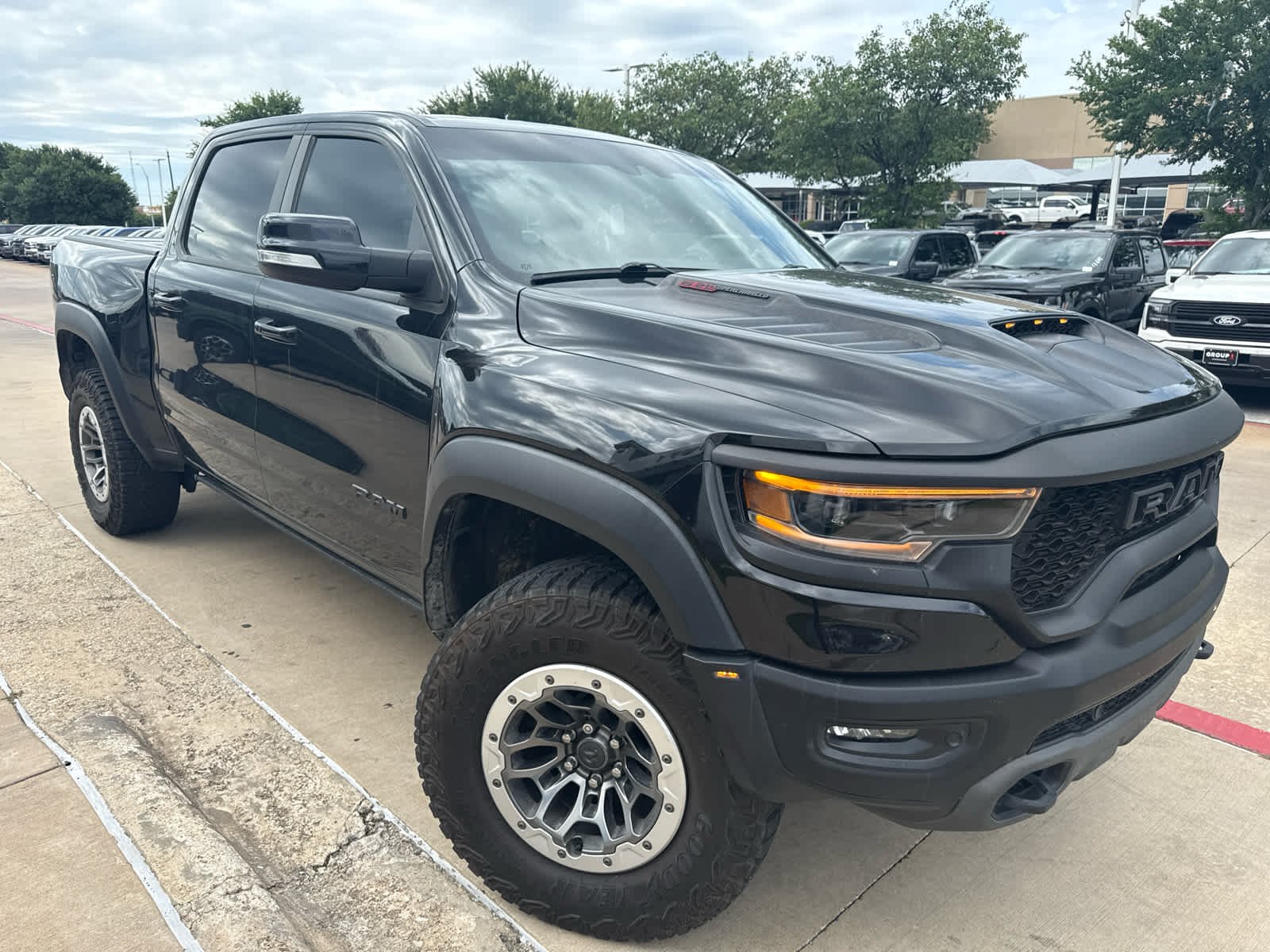 Used 2022 Diamond Black Crystal Pearlcoat Ram TRX image 31