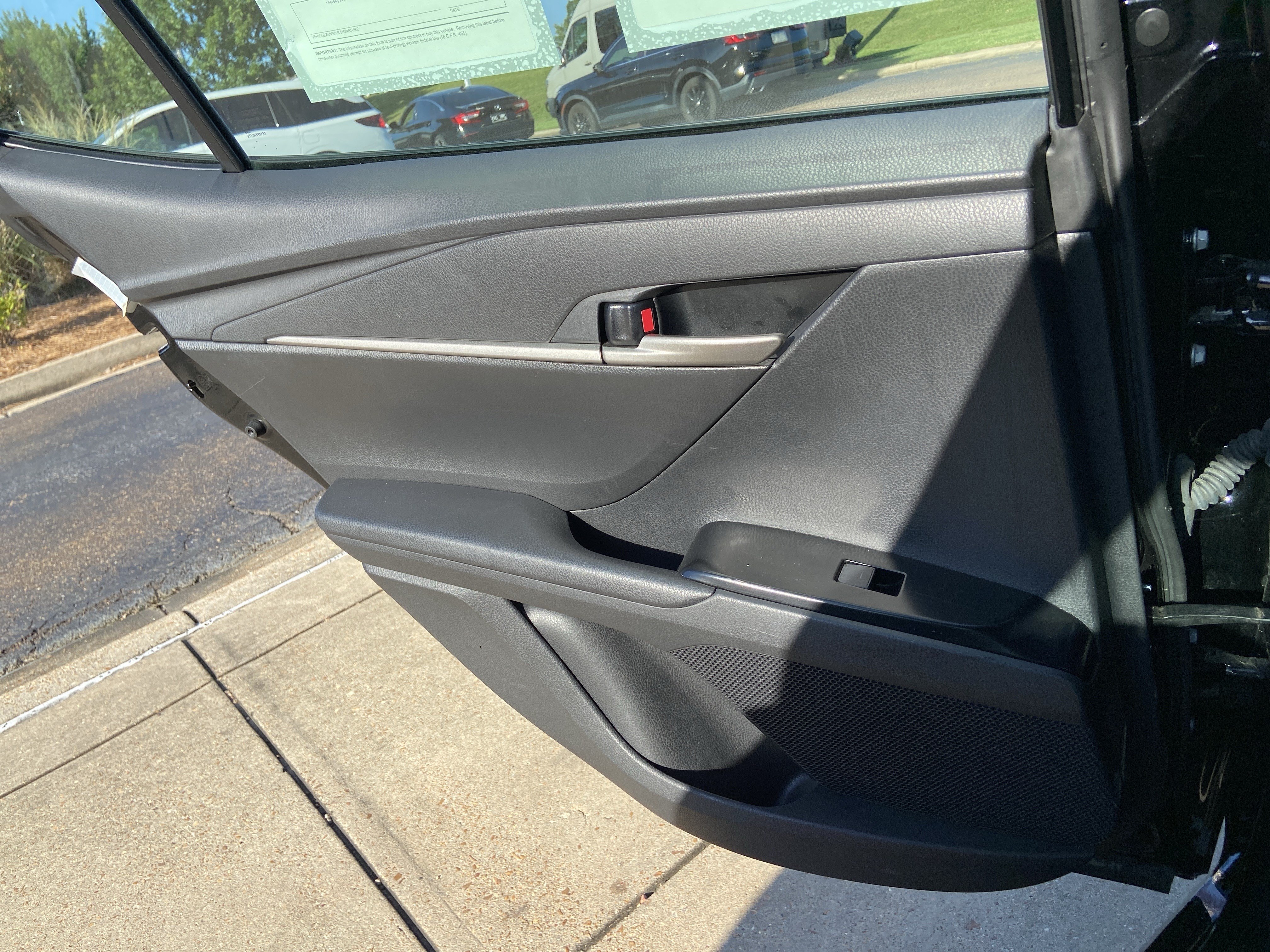 Used 2025 Midnight Black Metallic Toyota LE image 52