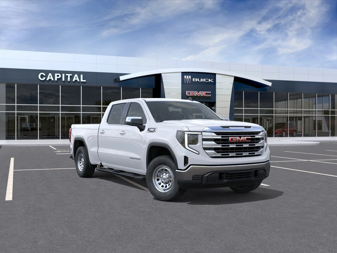 New 2026 Summit White GMC SLE image 2