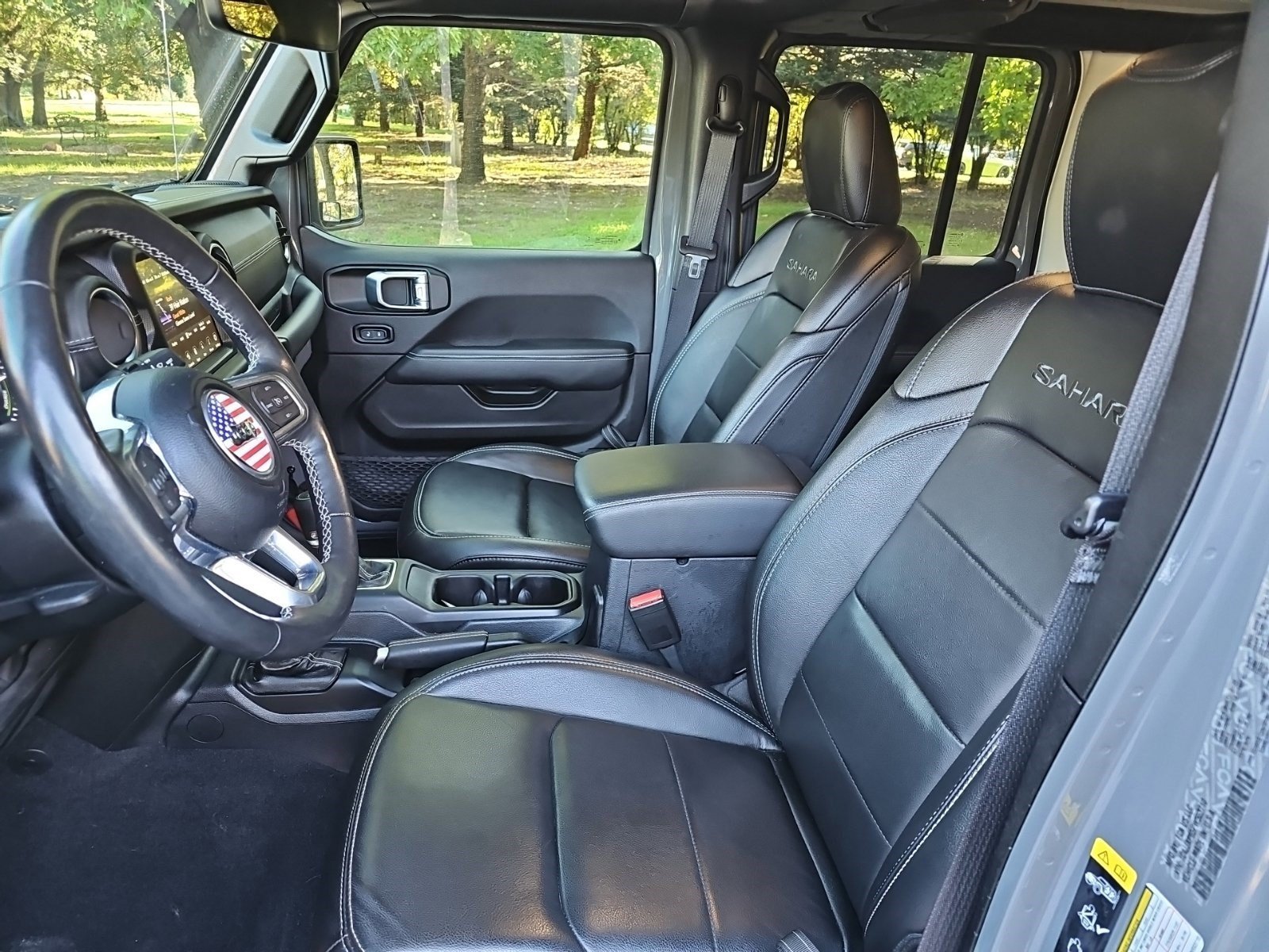 Certified Used 2023 Sting-Gray Clearcoat Jeep Sahara image 17