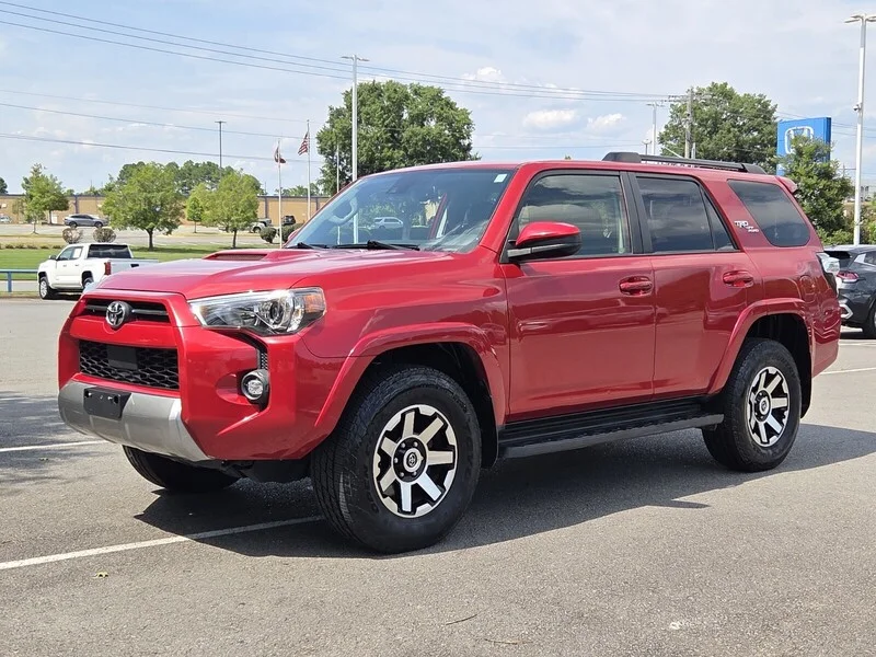 Used 2022 Barcelona Red Metallic TOYOTA TRD OFF-ROAD image 1