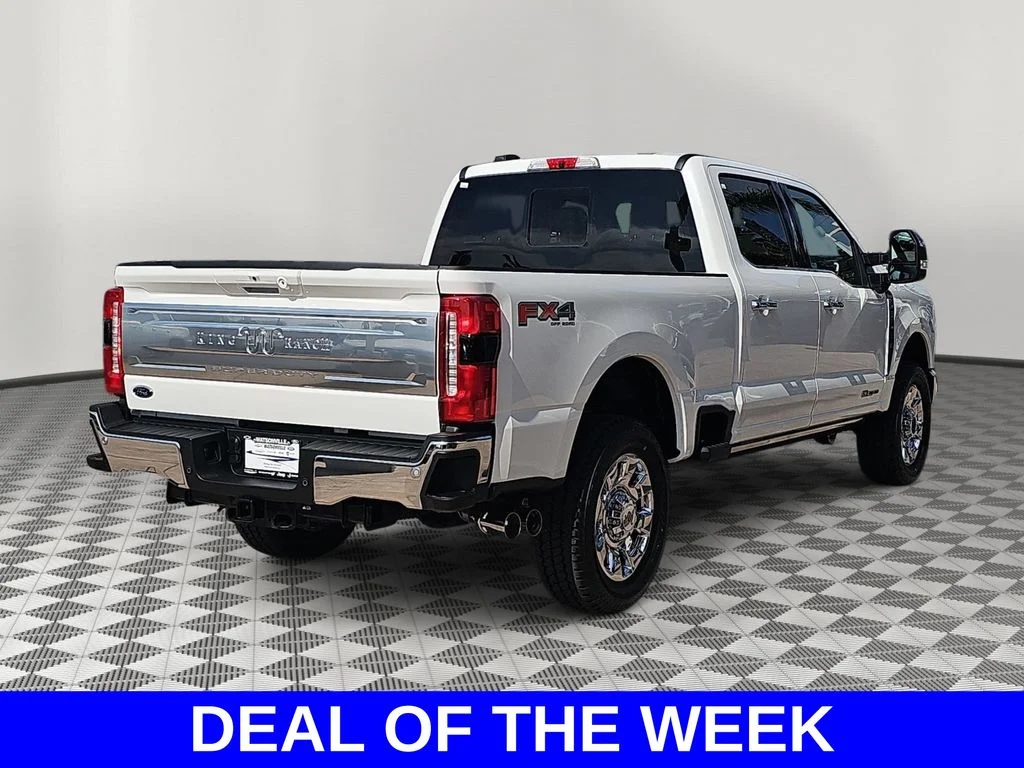 New 2026 Star White Metallic Tri-Coat Ford F-250® King Ranch® image 3