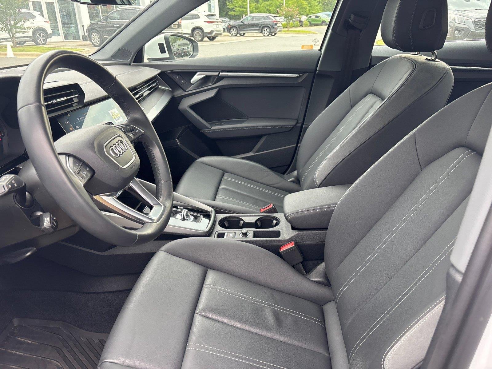Used 2023 Glacier White Metallic Audi Premium Plus image 14