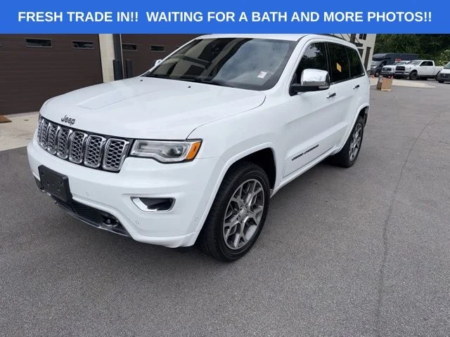 Used 2021 White Jeep Overland image 1