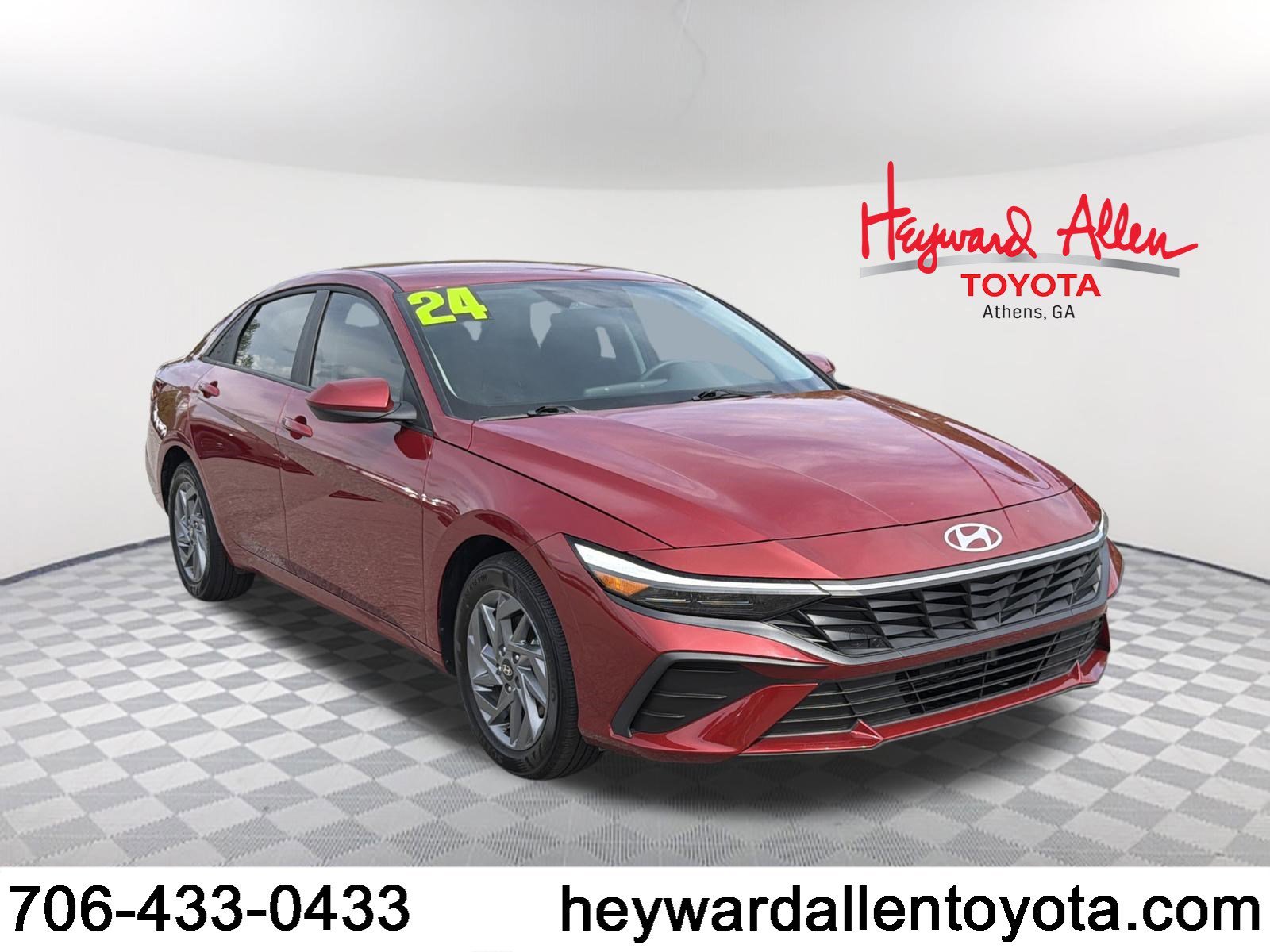 2024 Hyundai Elantra Blue