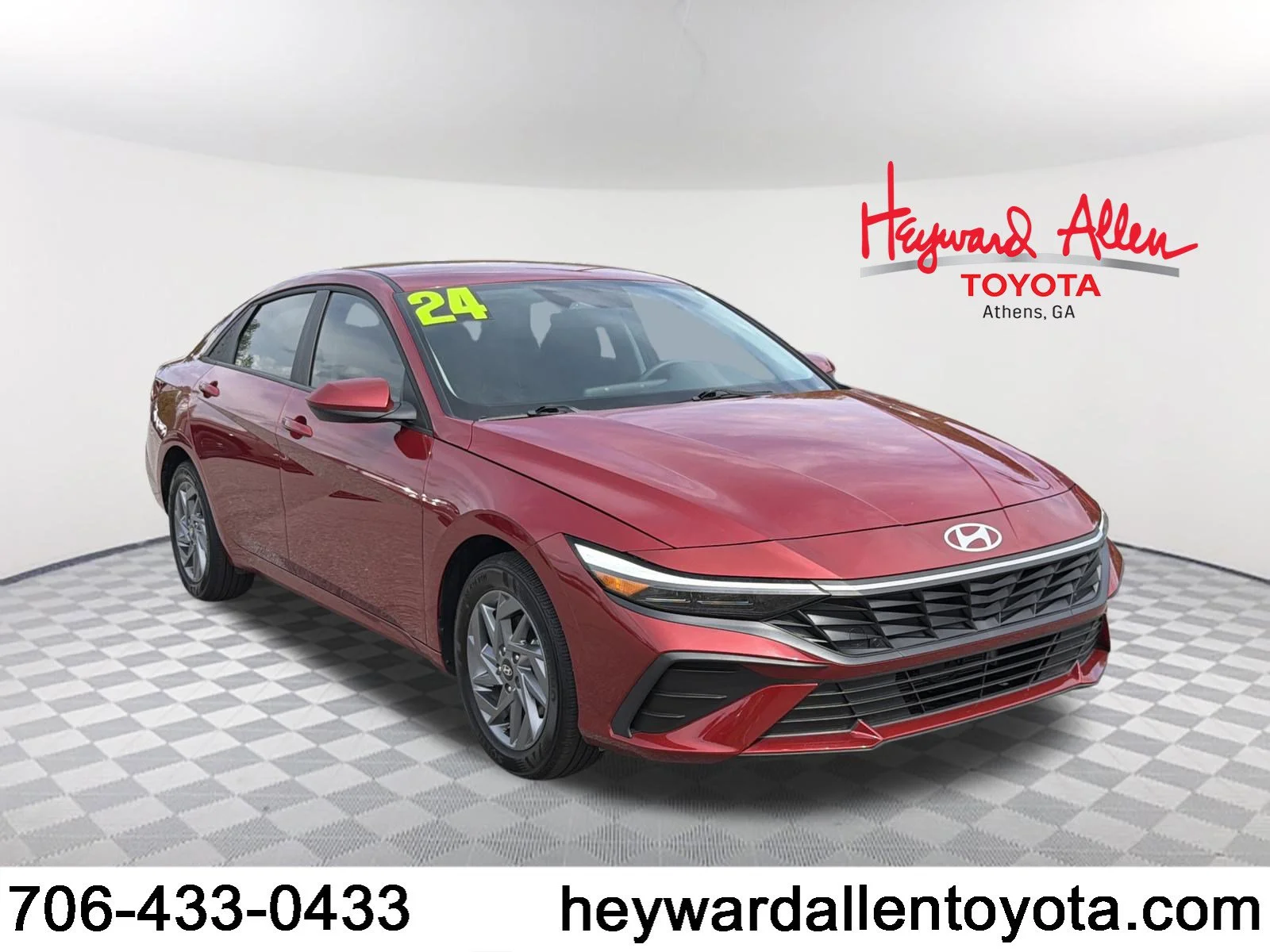2024 Hyundai Elantra Blue