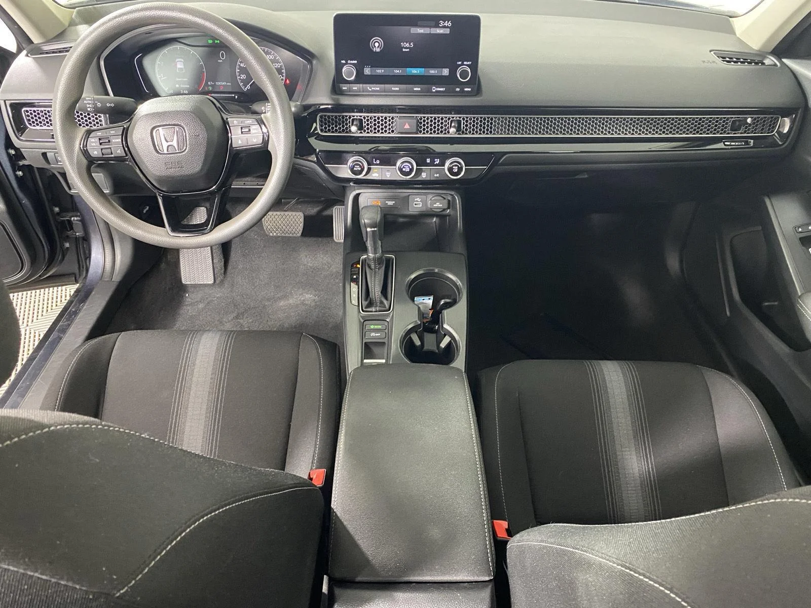 Used 2023 Meteorite Gray Metallic Honda LX image 3