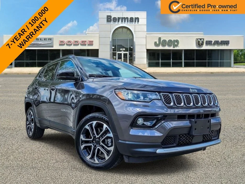 Certified Used 2024 Gray Jeep Limited image 1