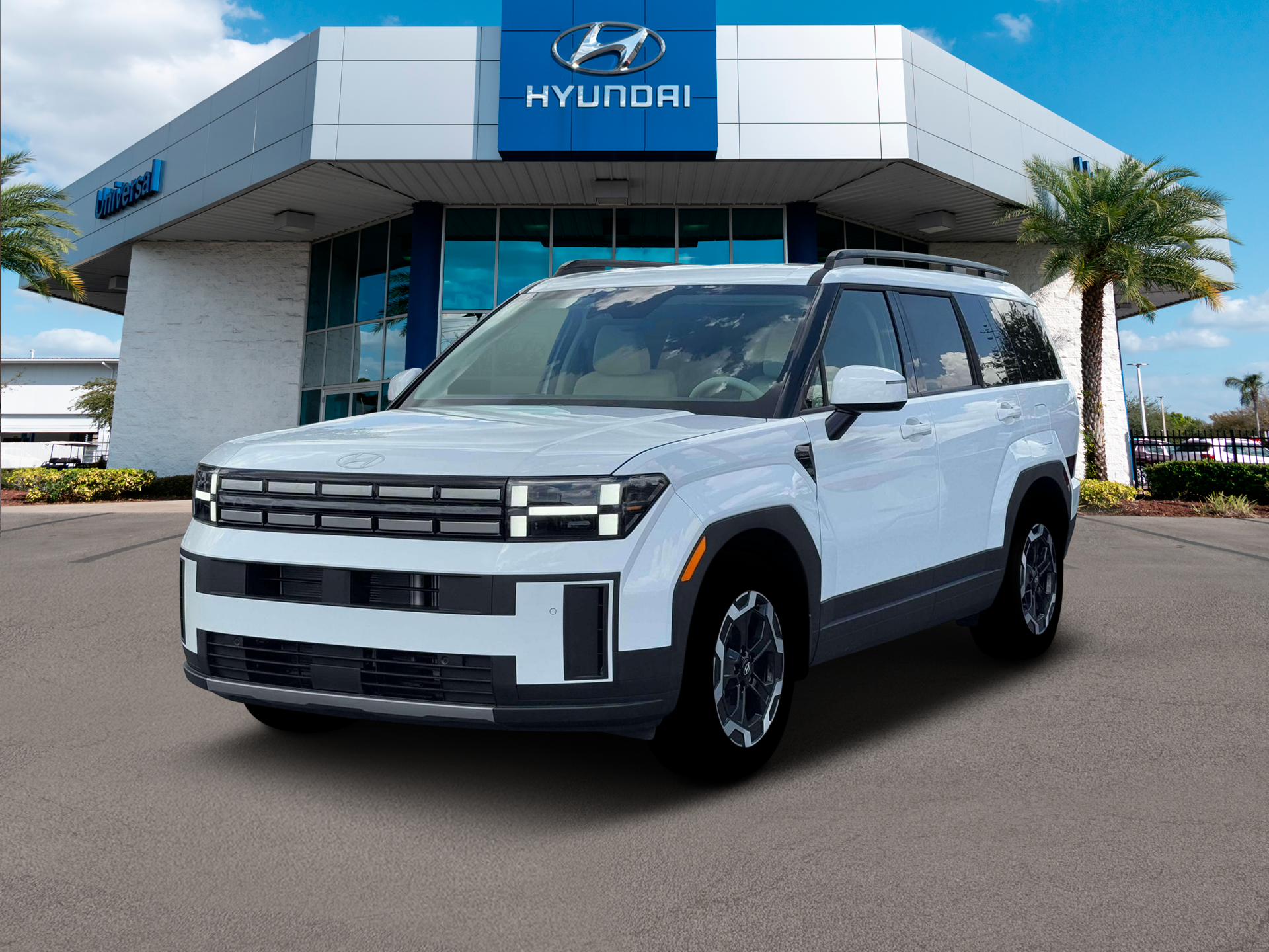 New 2026 White Hyundai SEL FWD image 1