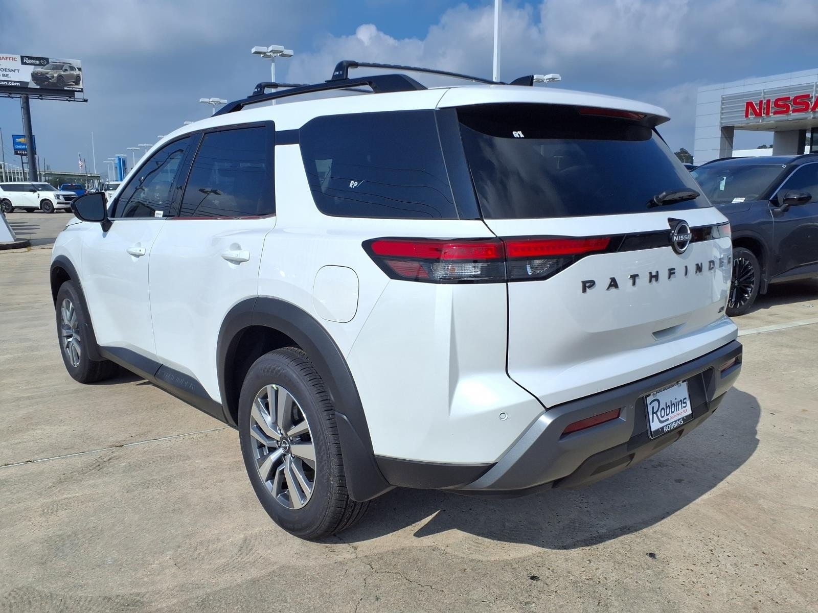 2026 Nissan Pathfinder SL White at Robbins Nissan