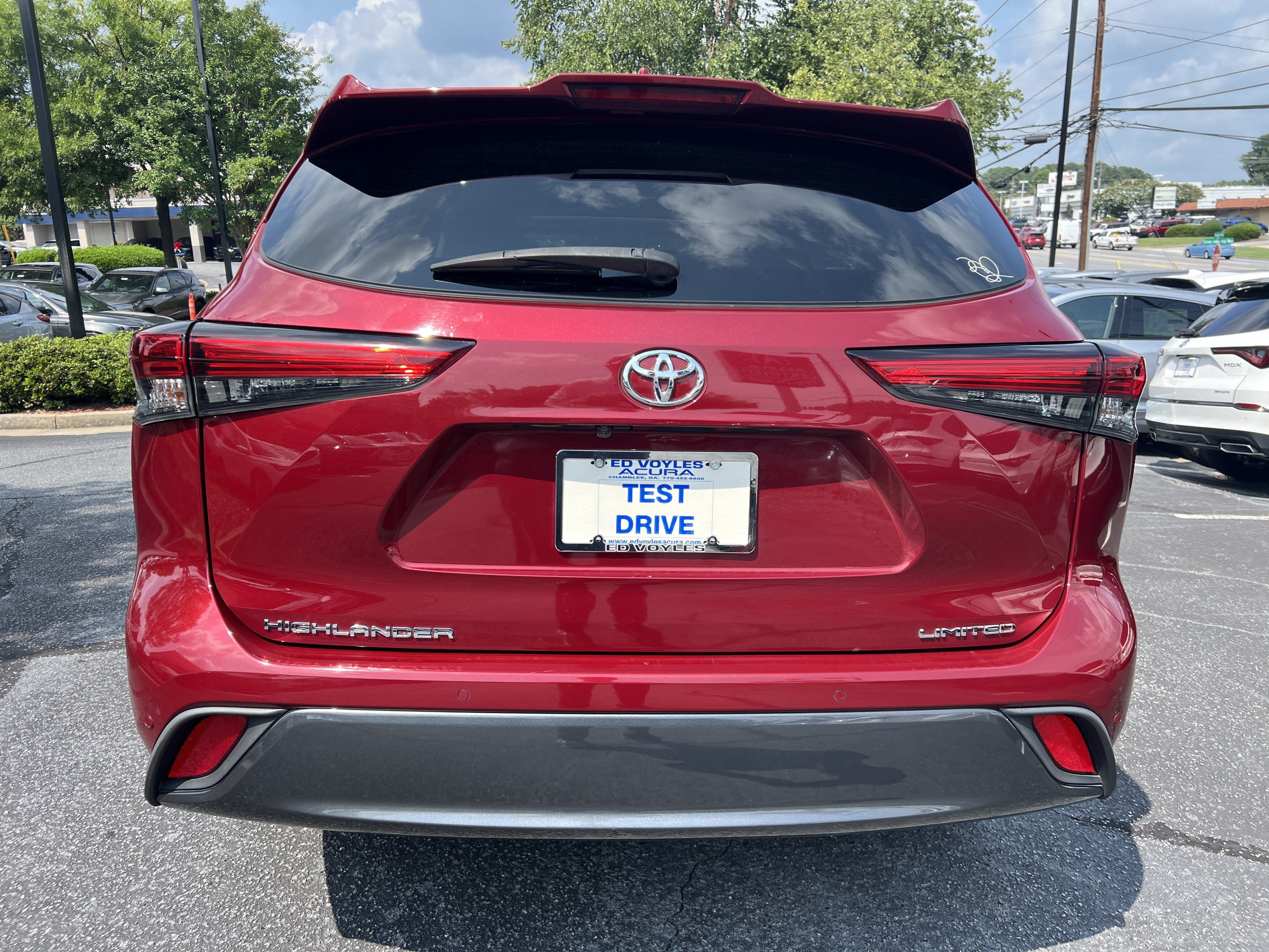 Used 2021 Ruby Flare Pearl Toyota Limited image 5