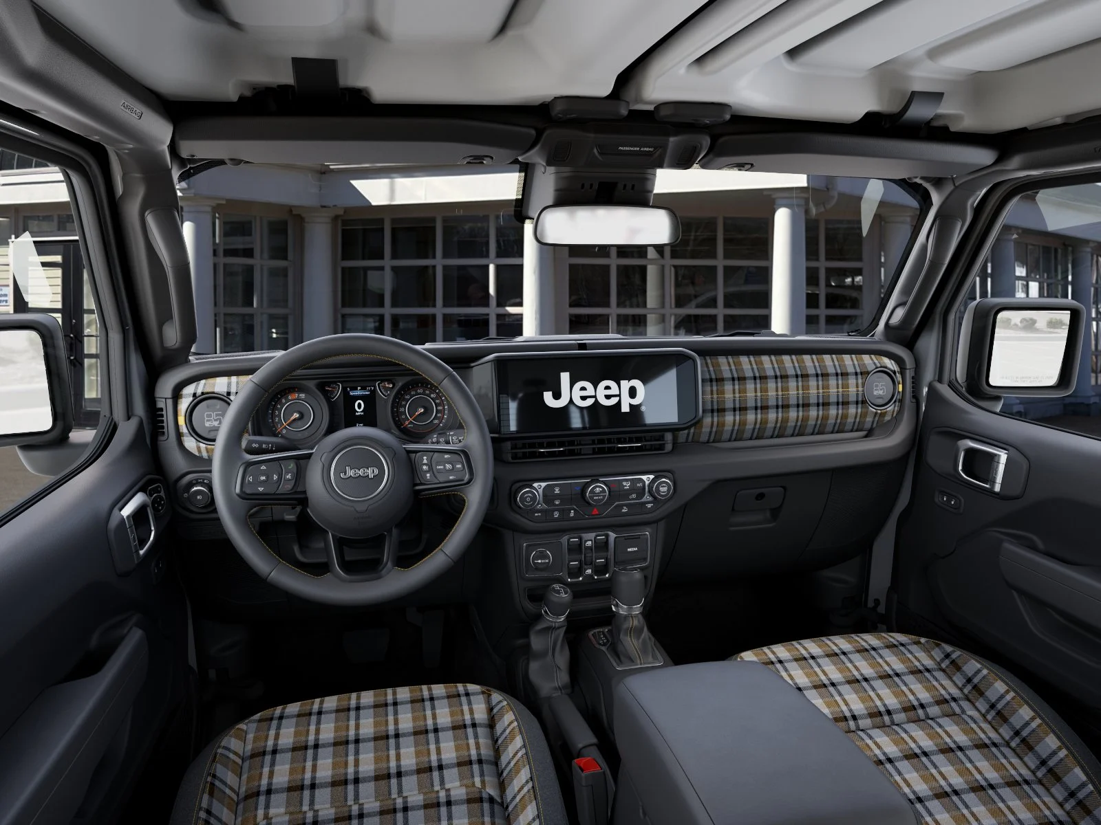 New 2026 Bright White Clear-Coat Exterior Paint Jeep 4-Door 85th Anniversary Edition image 40