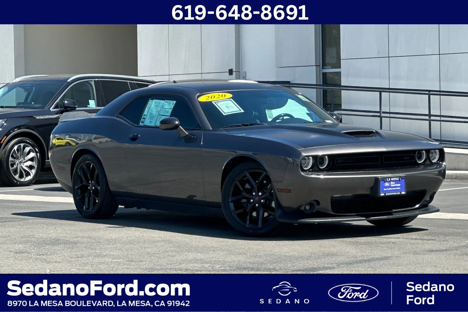 Certified Used 2020 Granite Pearlcoat Dodge GT image 1