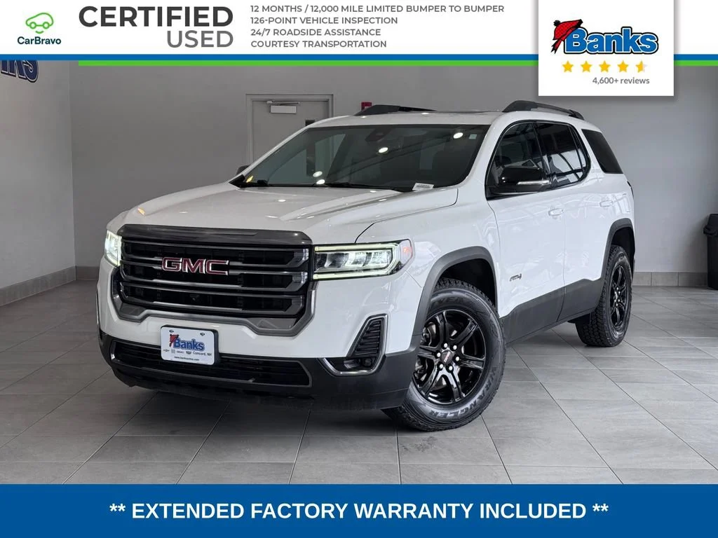Certified Used 2023 SUMMIT WHITE GMC AT4 image 1