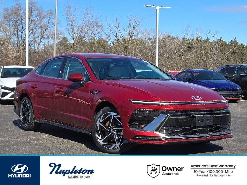 New 2026 Red Hyundai SEL Sport image 1