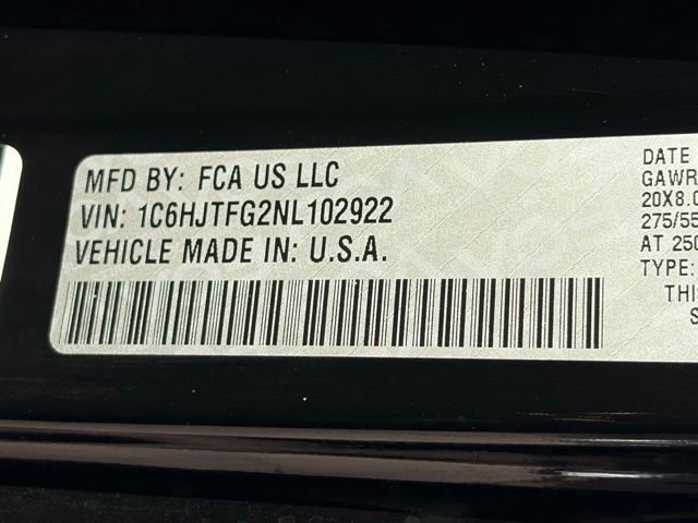 Used 2022 Black Jeep Overland image 22