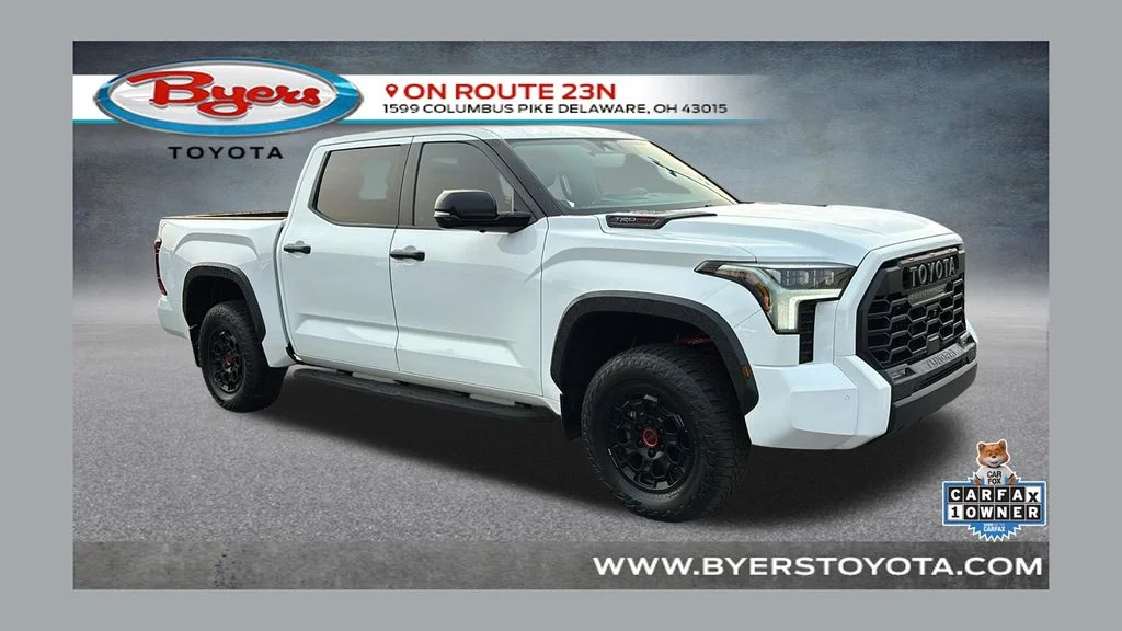 Used 2025 White Toyota TRD Pro image 1
