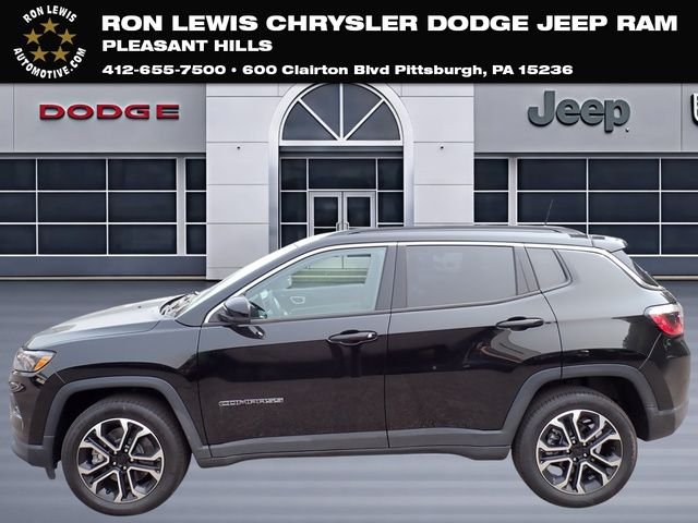 Certified Used 2023 Black Jeep Limited image 1