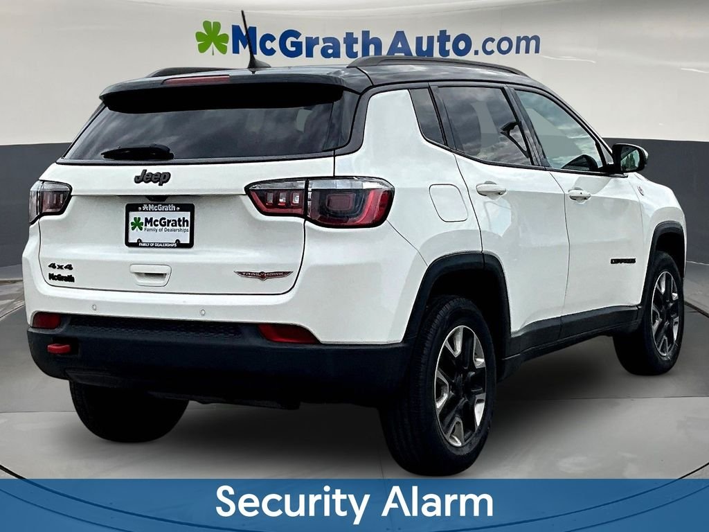 Used 2018 White Jeep Trailhawk image 8