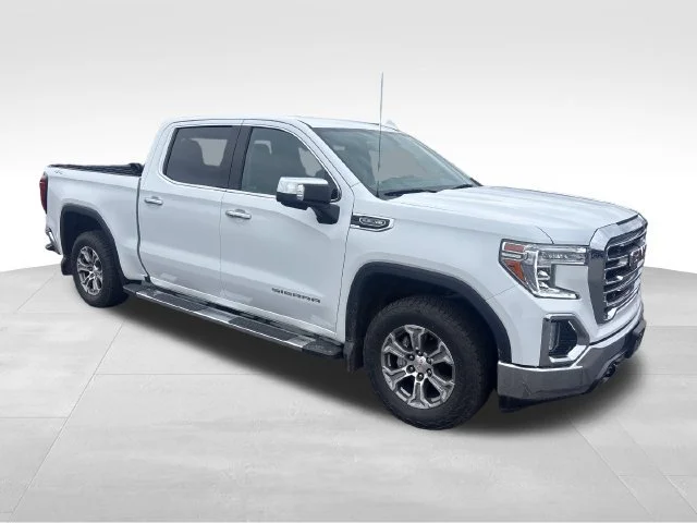 Used 2021 SUMMIT WHITE GMC SLT image 9