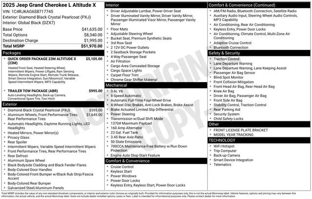 2025 Jeep Grand Cherokee L Altitude - Photo 32