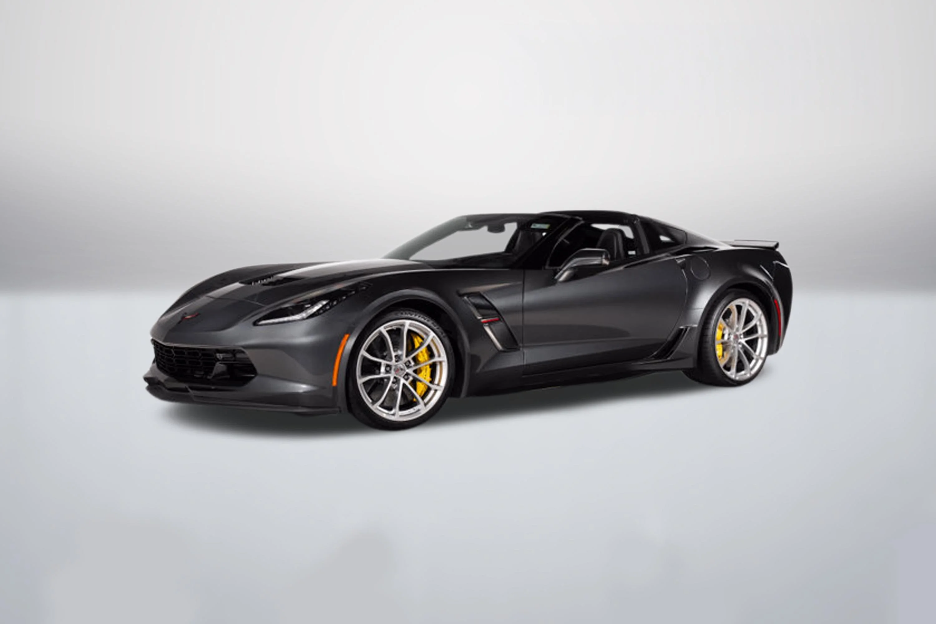 Used 2017 Watkins Glen Gray Metallic Chevrolet Grand Sport image 1