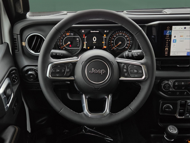 New 2026 Bright White Clear-Coat Exterior Paint Jeep Sahara image 12