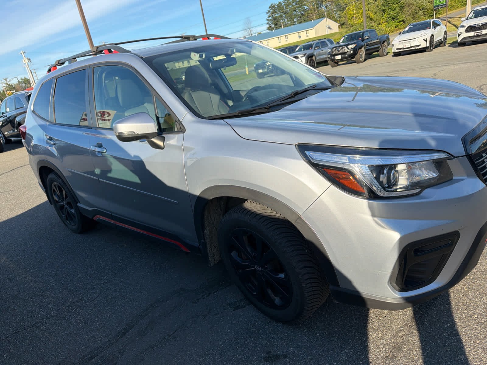 Used 2019 Ice Silver Metallic Subaru Sport image 2
