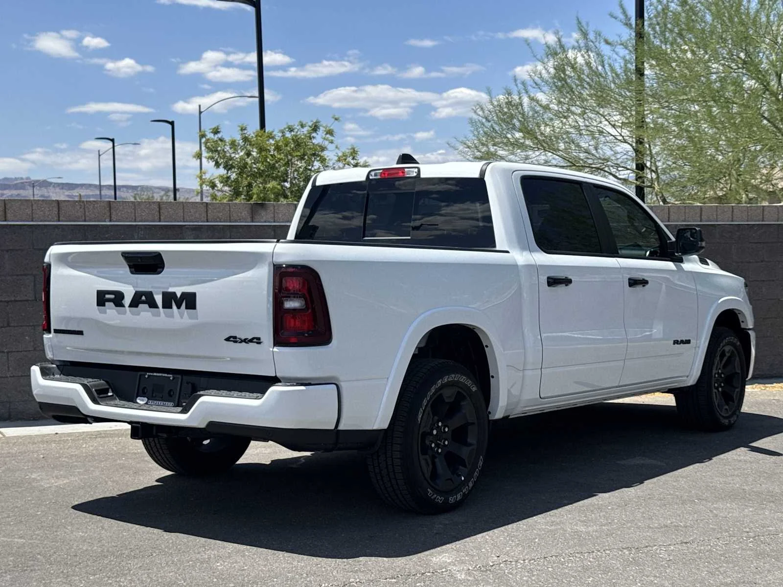 New 2026 Bright White Clearcoat RAM Big Horn image 8