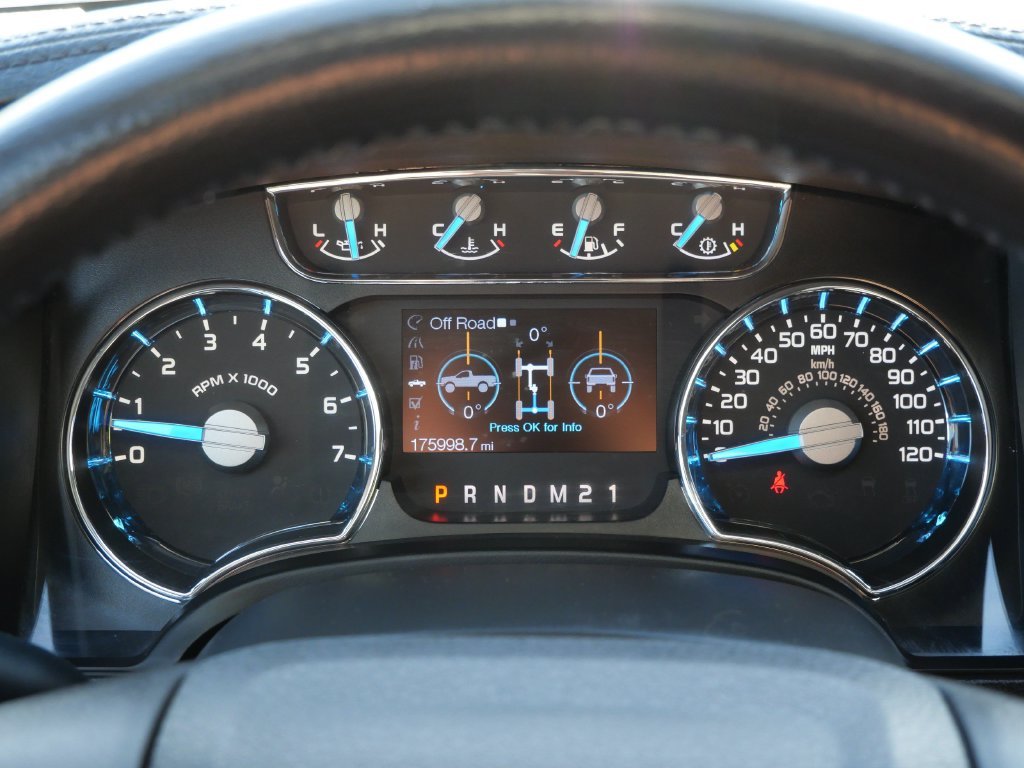 Used 2014 Blue Ford Lariat image 25