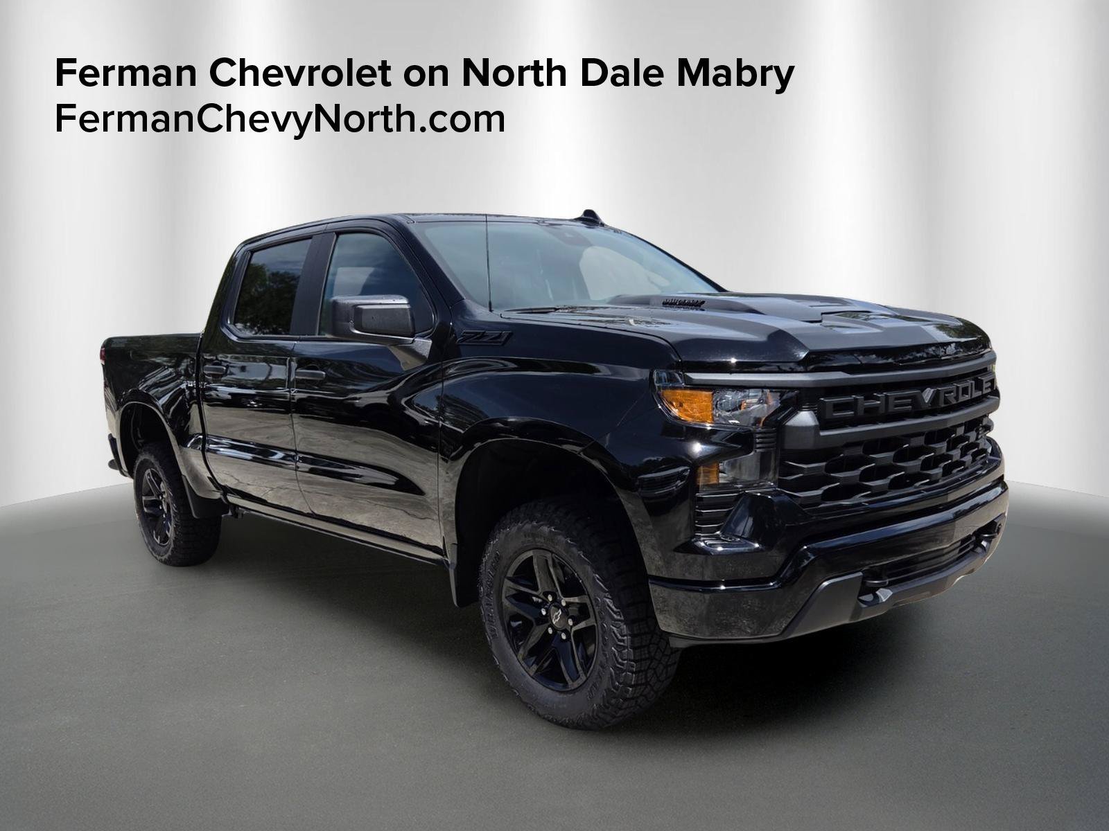 New 2026 Black Chevrolet Custom Trail Boss image 1
