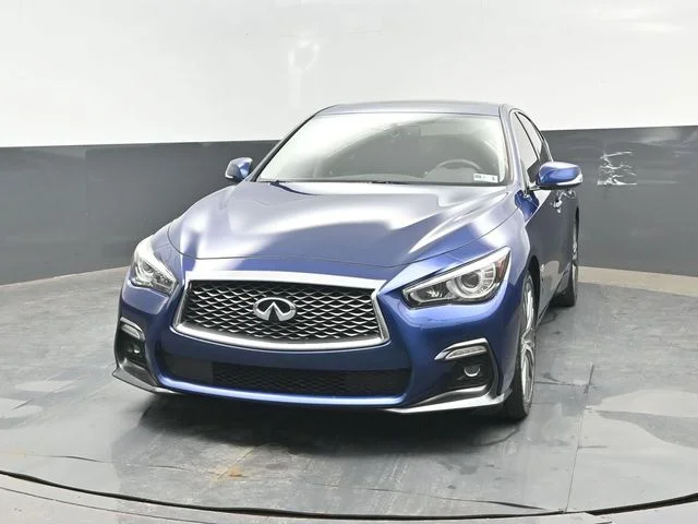 Certified Used 2019 Blue INFINITI 3.0t LUXE image 21