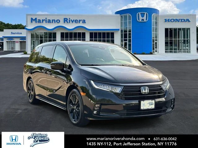 Certified Used 2023 Crystal Black Pearl Honda Sport image 1