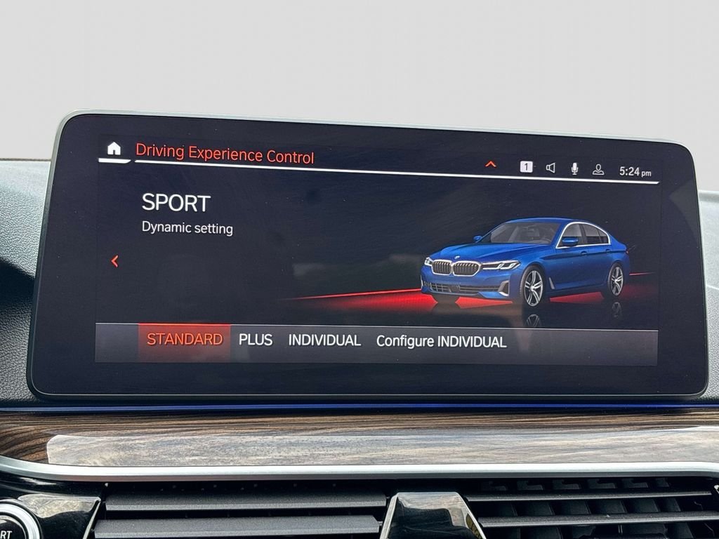 Used 2021 Blue BMW 540i xDrive image 29