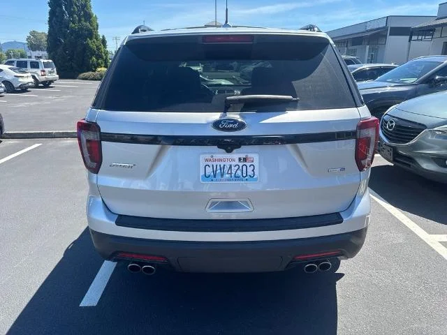 Used 2018 Ingot Silver Ford Sport image 4