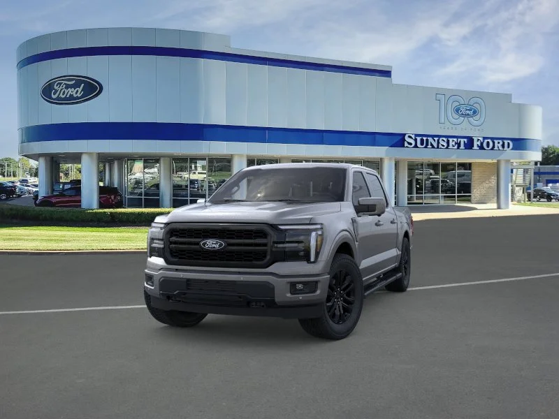 New 2026 Carbonized Gray Metallic Ford LARIAT image 2