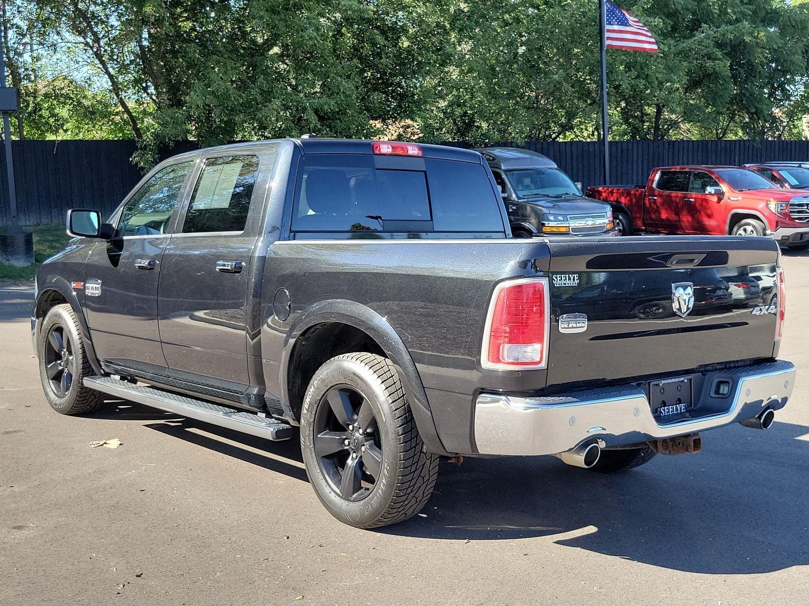 Used 2015 Black Ram Laramie Longhorn image 3