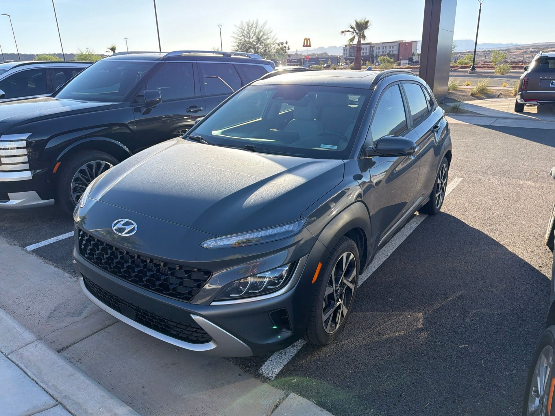Certified Used 2023 Gray Hyundai Limited image 1