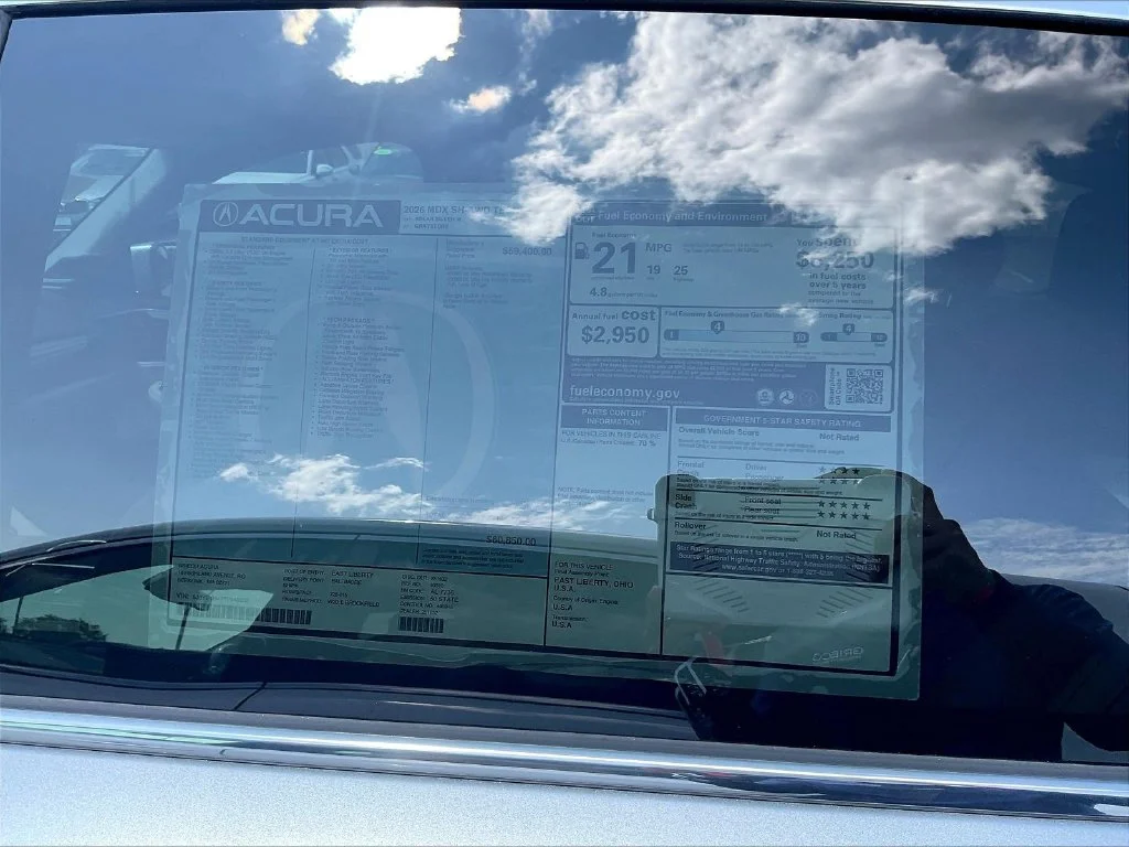 New 2026 Solar Silver Metallic Acura SH-AWD with Technology Package image 13