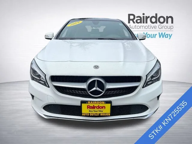 Used 2019 Polar White Mercedes-Benz CLA 250 image 2