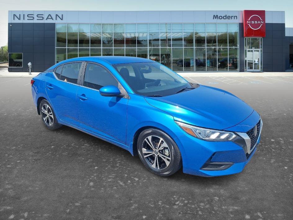Used 2020 Electric Blue Metallic Nissan SV image 3