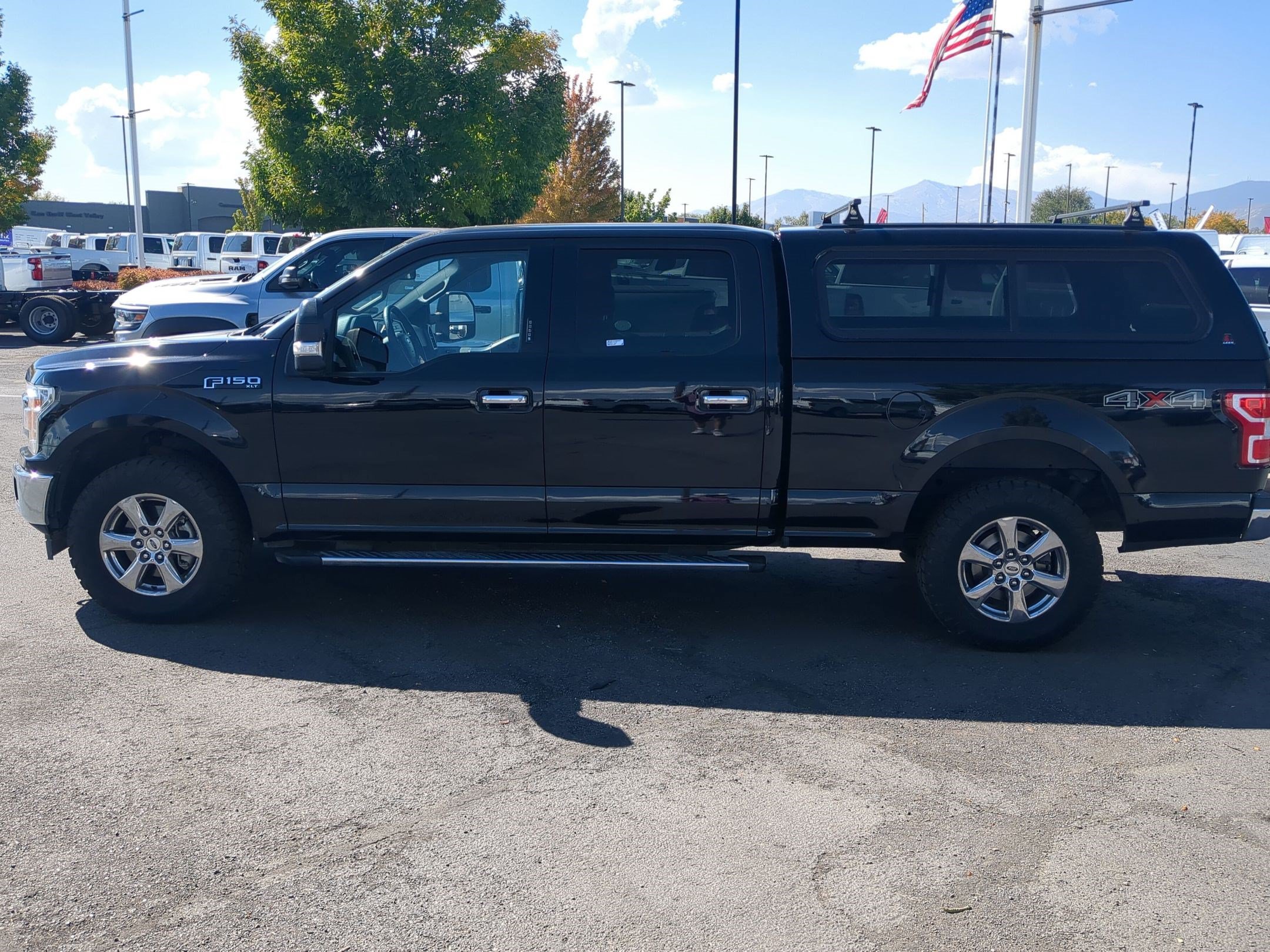 Used 2019 Agate Black Metallic Ford XLT image 7