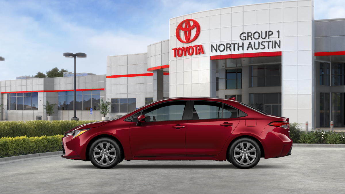 New 2026 Ruby Flare Pearl Toyota LE image 4