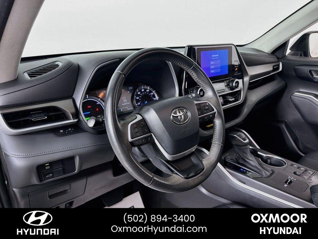 Used 2023 Celestial Silver Metallic Toyota Hybrid XLE image 9