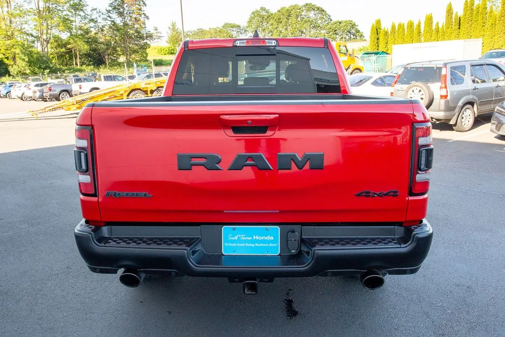 Used 2022 Flame Red Clearcoat Ram 4WD Rebel image 12
