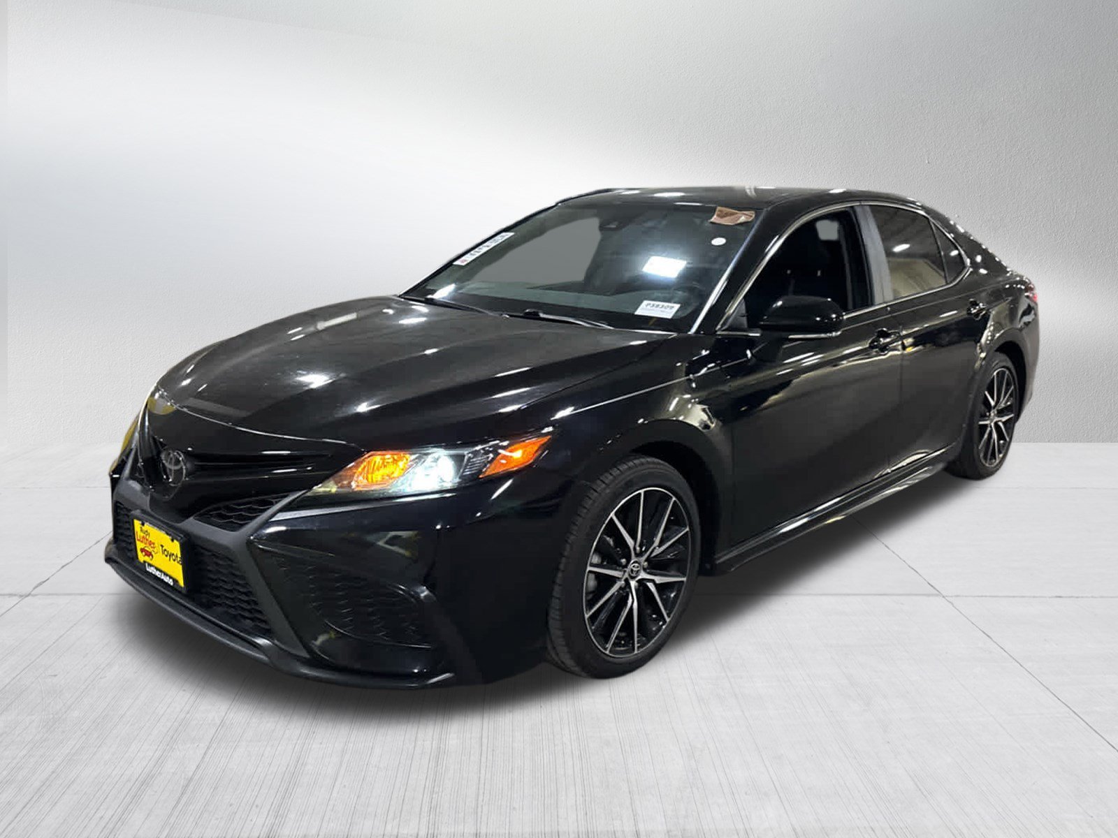 Certified Used 2023 Midnight Black Metallic Toyota SE image 3