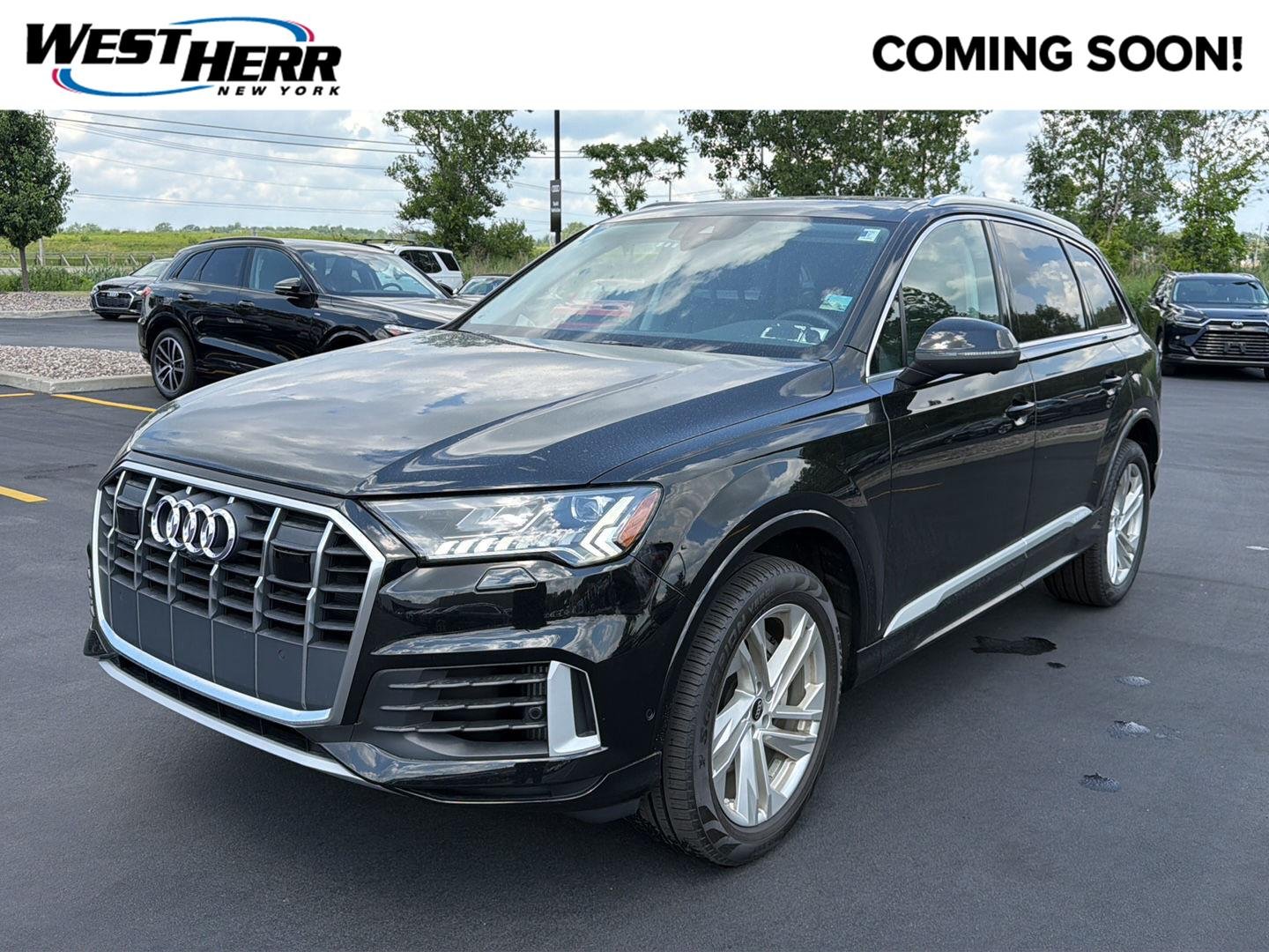 Used 2023 Mythos Black Metallic Audi Premium image 1