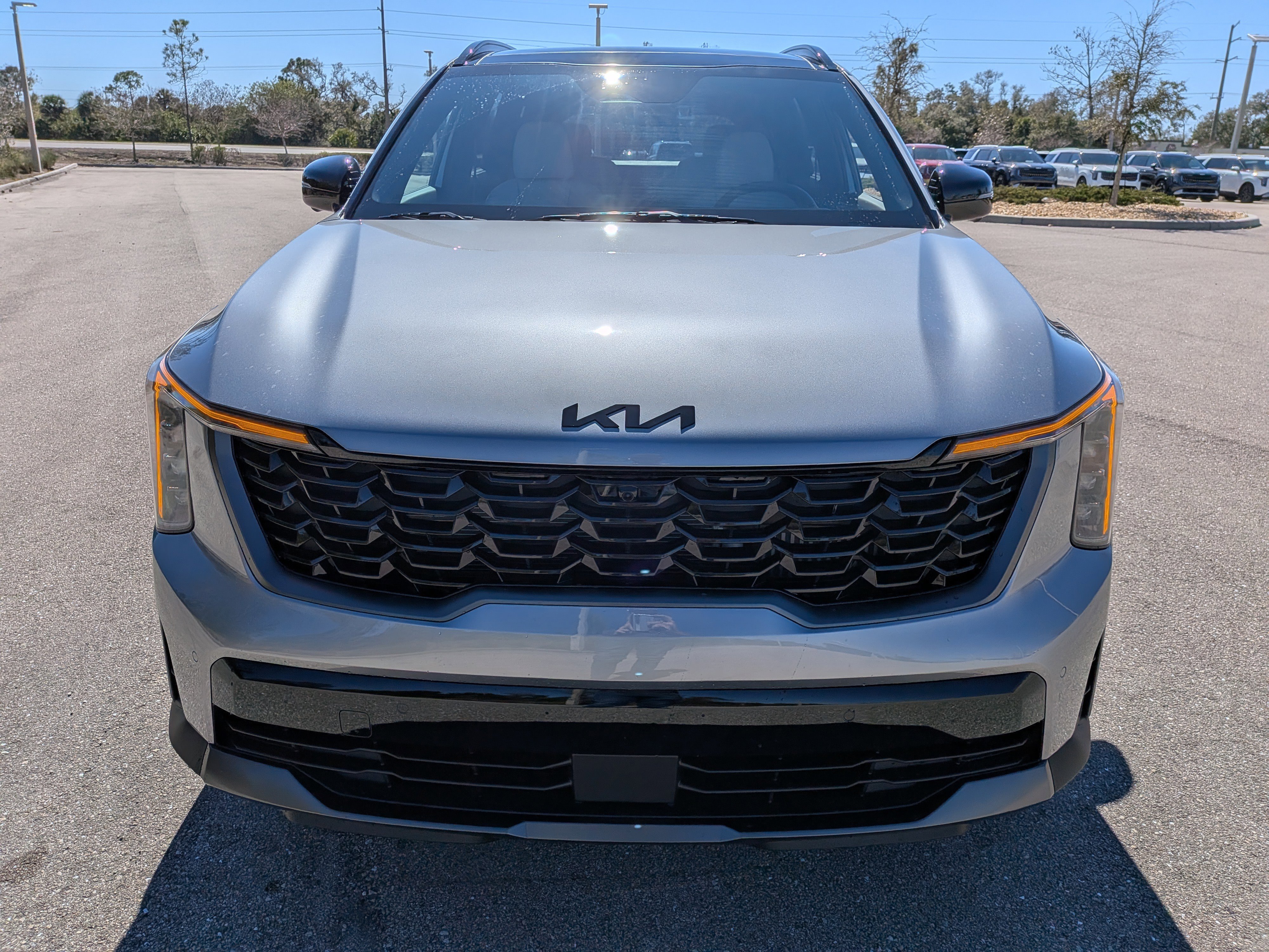 New 2026 Steel Gray Kia X-Line SX Prestige AWD image 3