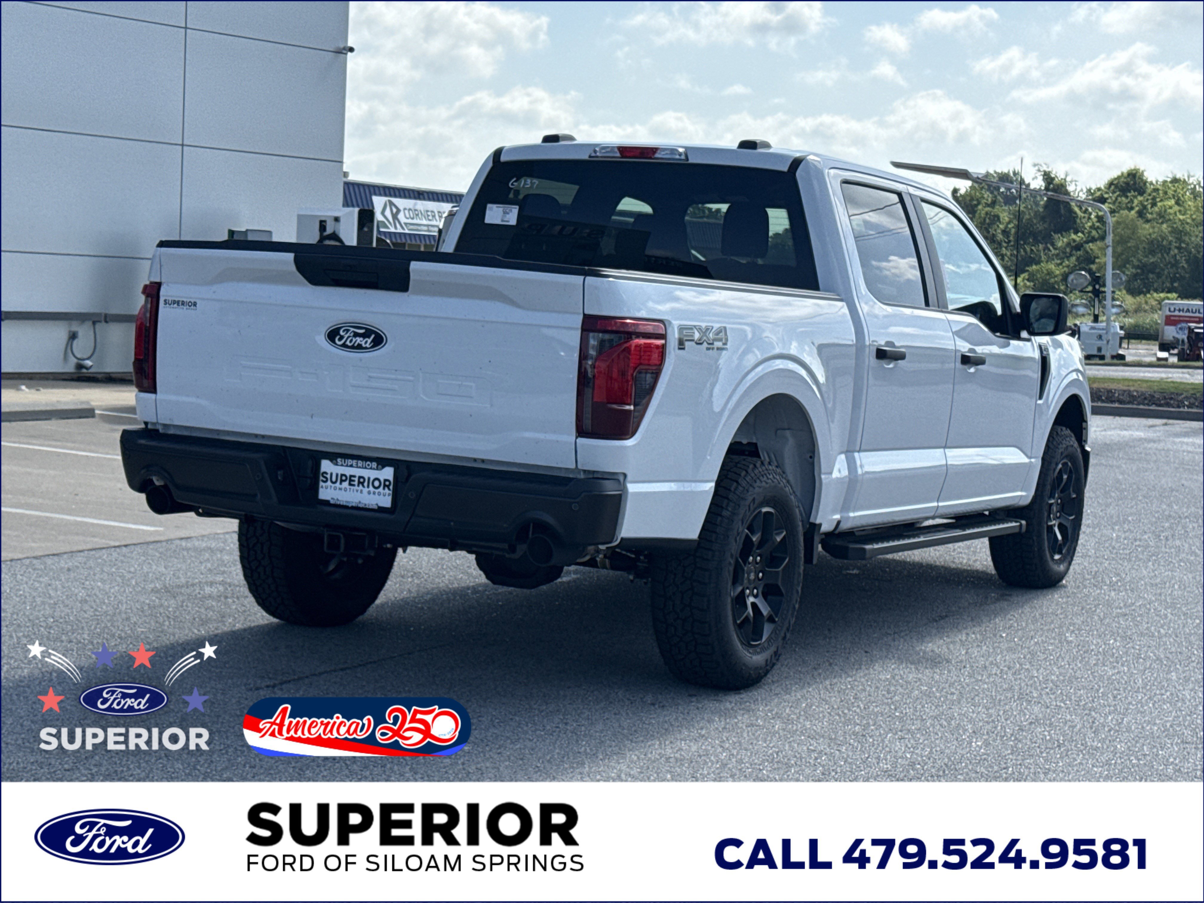 New 2026 Oxford White Ford STX 4WD image 3