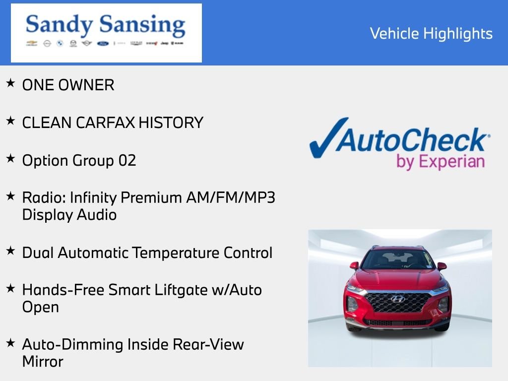 Used 2020 Red Hyundai SEL image 7